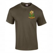 103 Regiment RA - Regimental Clothing - MILITARY GREEN Cotton Teeshirt